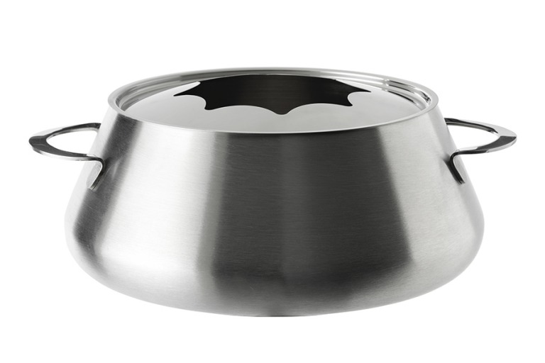Stöckli Fonduegarnitur Atlantis Inox 16cm