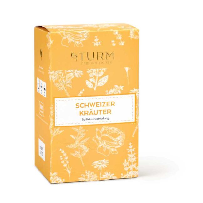 Turm Kaffee Schweizer Bio Kräutertee 20 x 2g