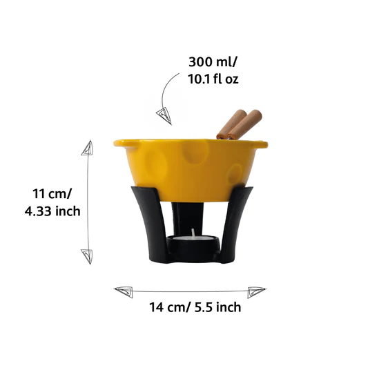 Boska Fondue-Set Mini Cheesy 300ml