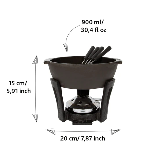 Boska Käsefondue-Set Party Pro 1.1 l