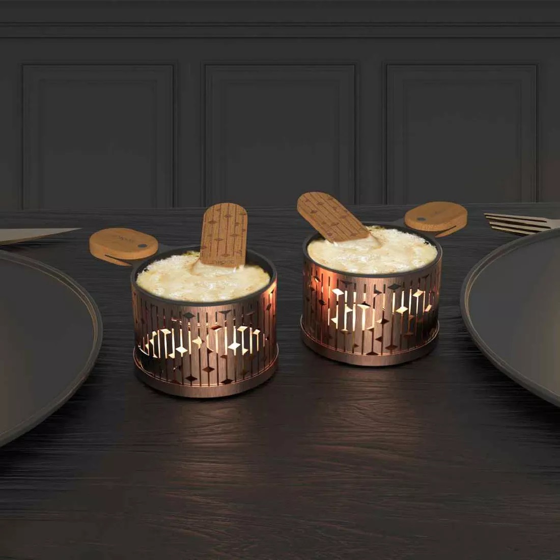Cookut Teelicht-Raclette Kupfer