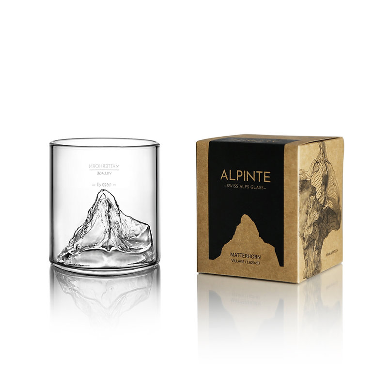 Alpinte Whisky-Glas On the Rocks Matterhorn