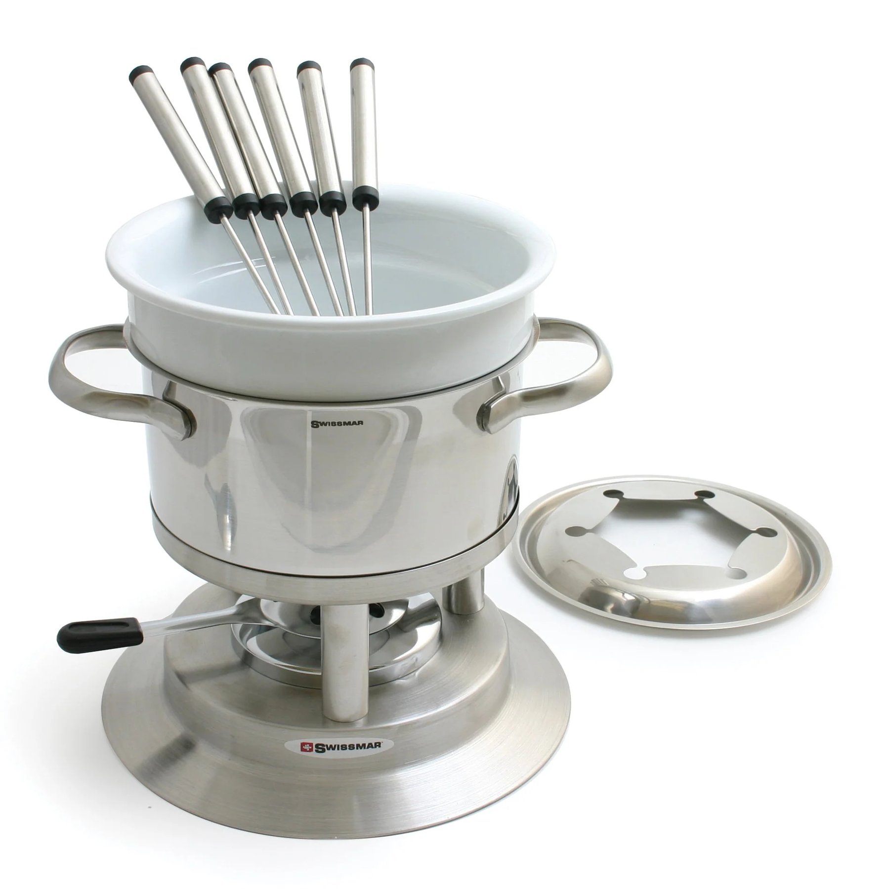 Swissmar Arosa Fondueset Edelstahl