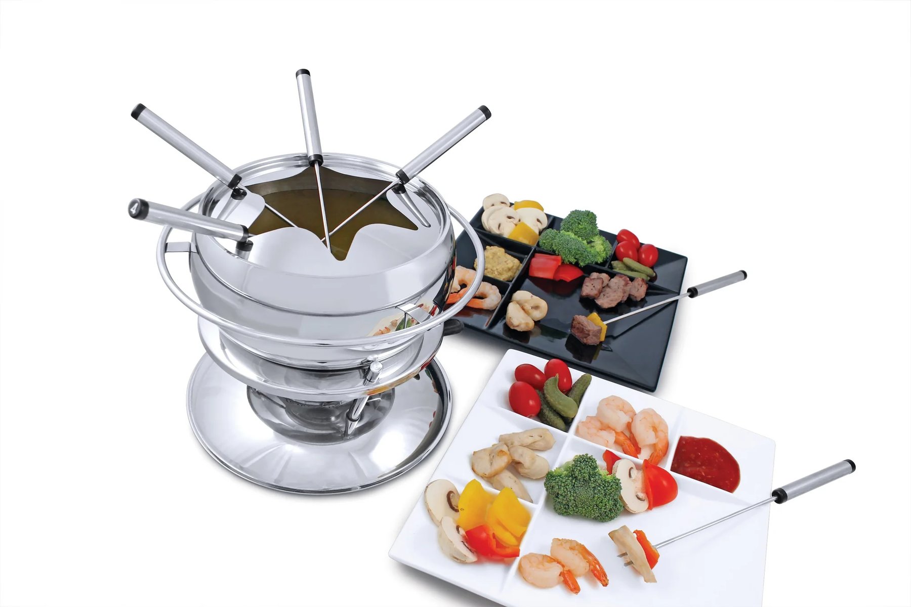 Swissmar Züri Fondue-Set Edelstahl