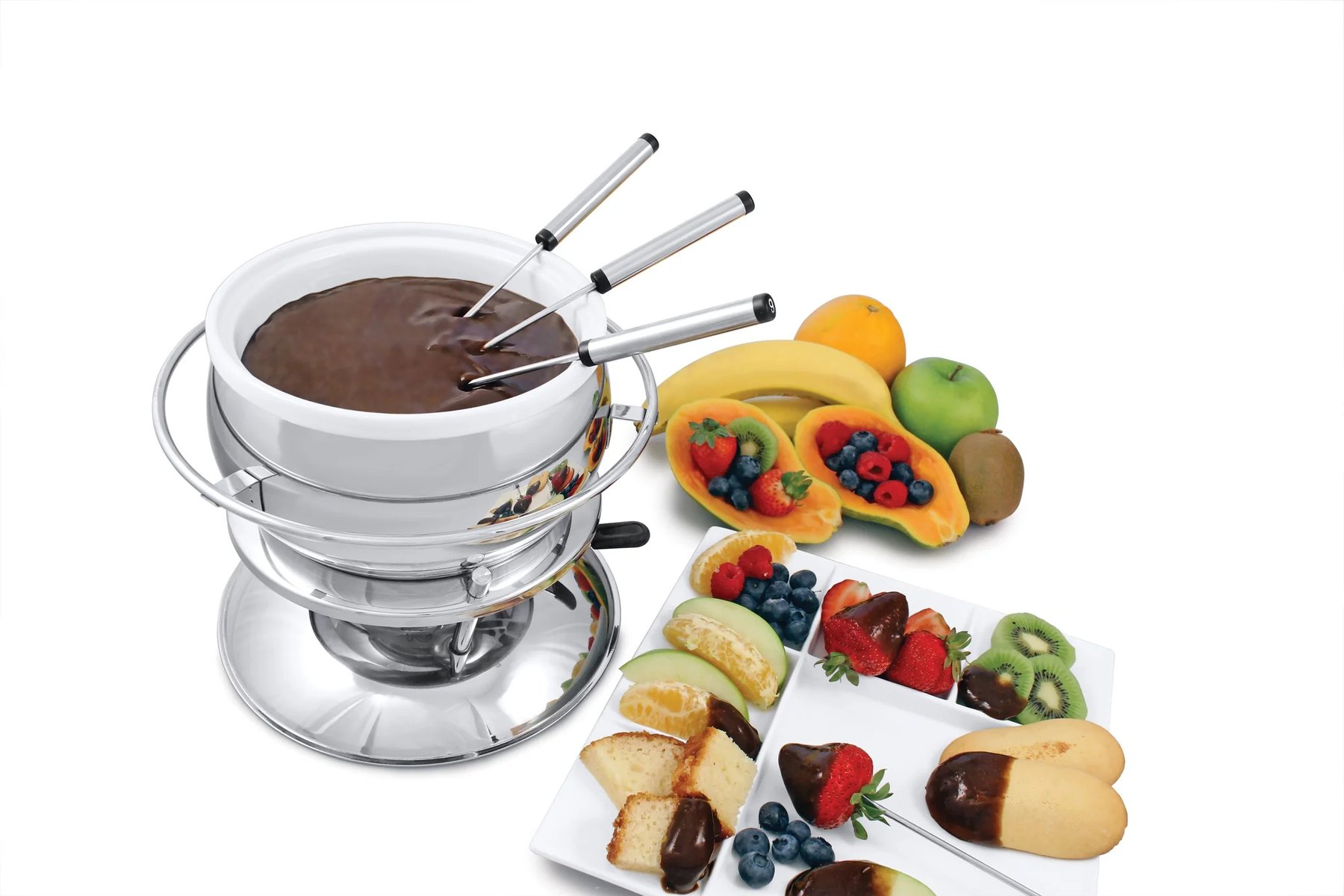 Swissmar Züri Fondue-Set Edelstahl