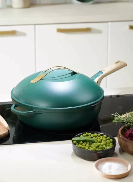 Cookut La Fabuleuse 28cm 8-in-1 Pfanne grün