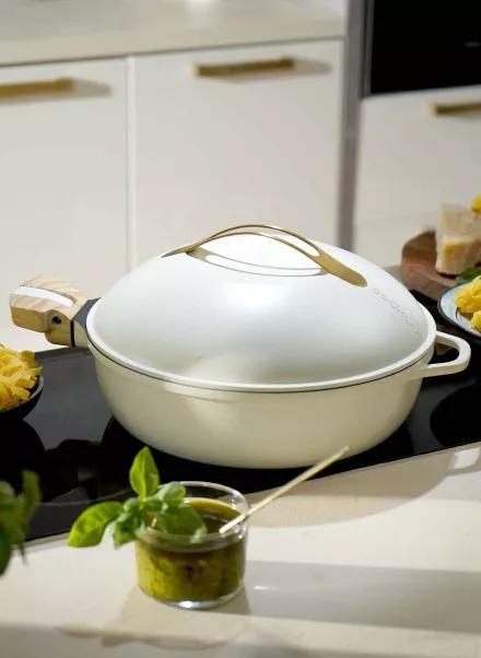 Cookut La Fabuleuse 28cm 8-in-1 Pfanne weiß