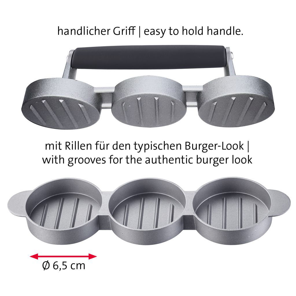 Westmark Trio Mini-Burgerpresse