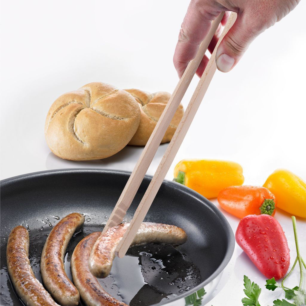 Westmark Buchenholz Grillzange
