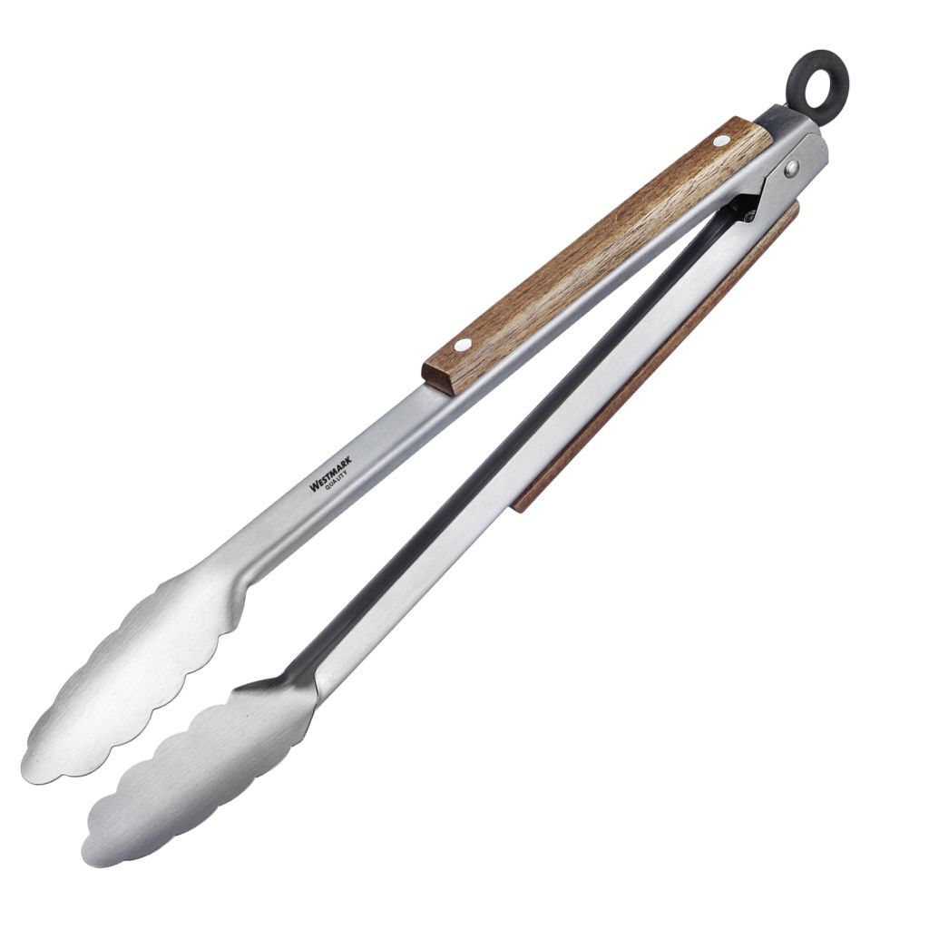 Westmark Grillzange mit Holzgriff 31cm