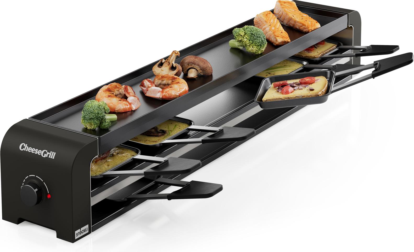 Stöckli CheeseGrill 6 Black