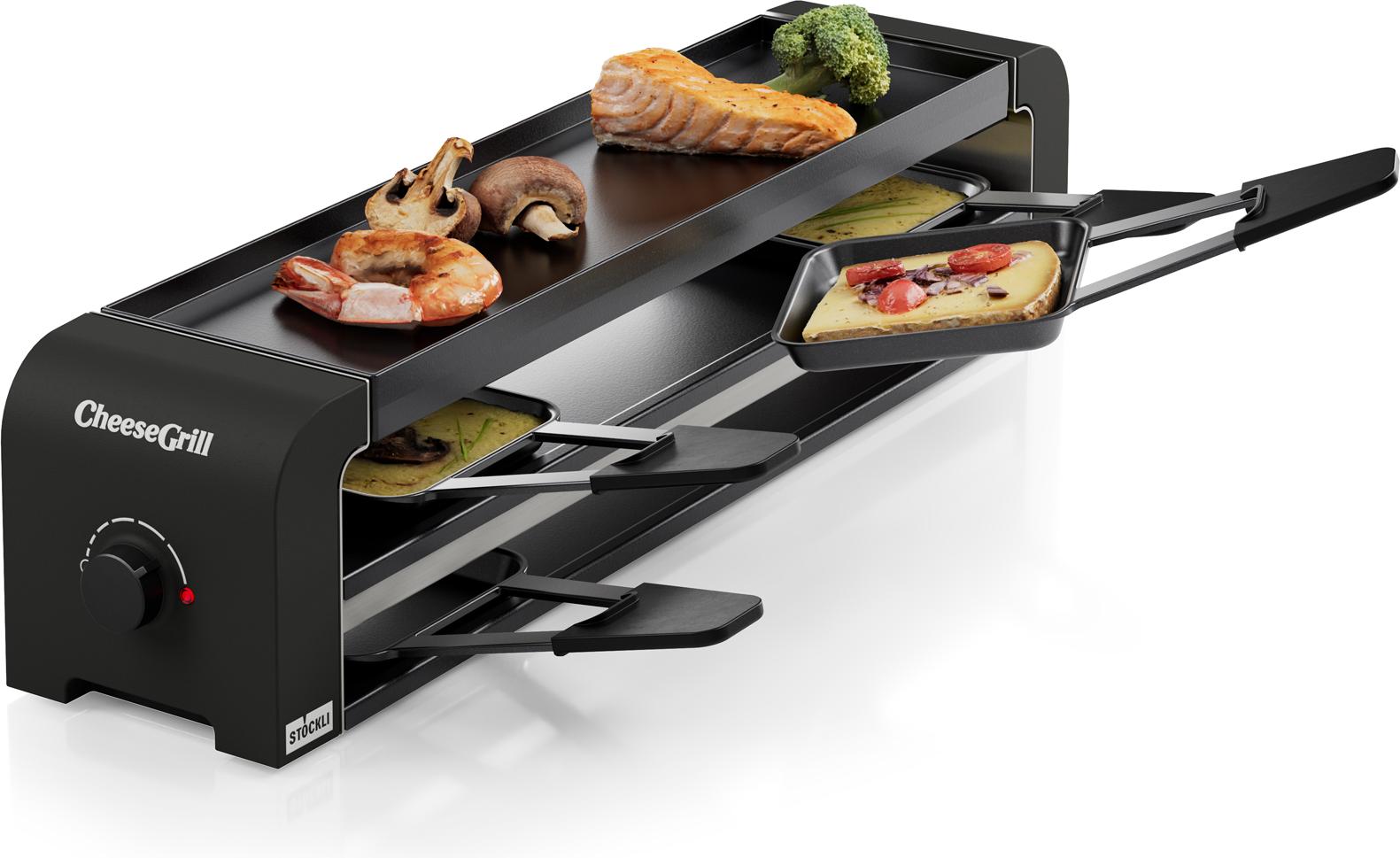 Stöckli CheeseGrill 4 Black