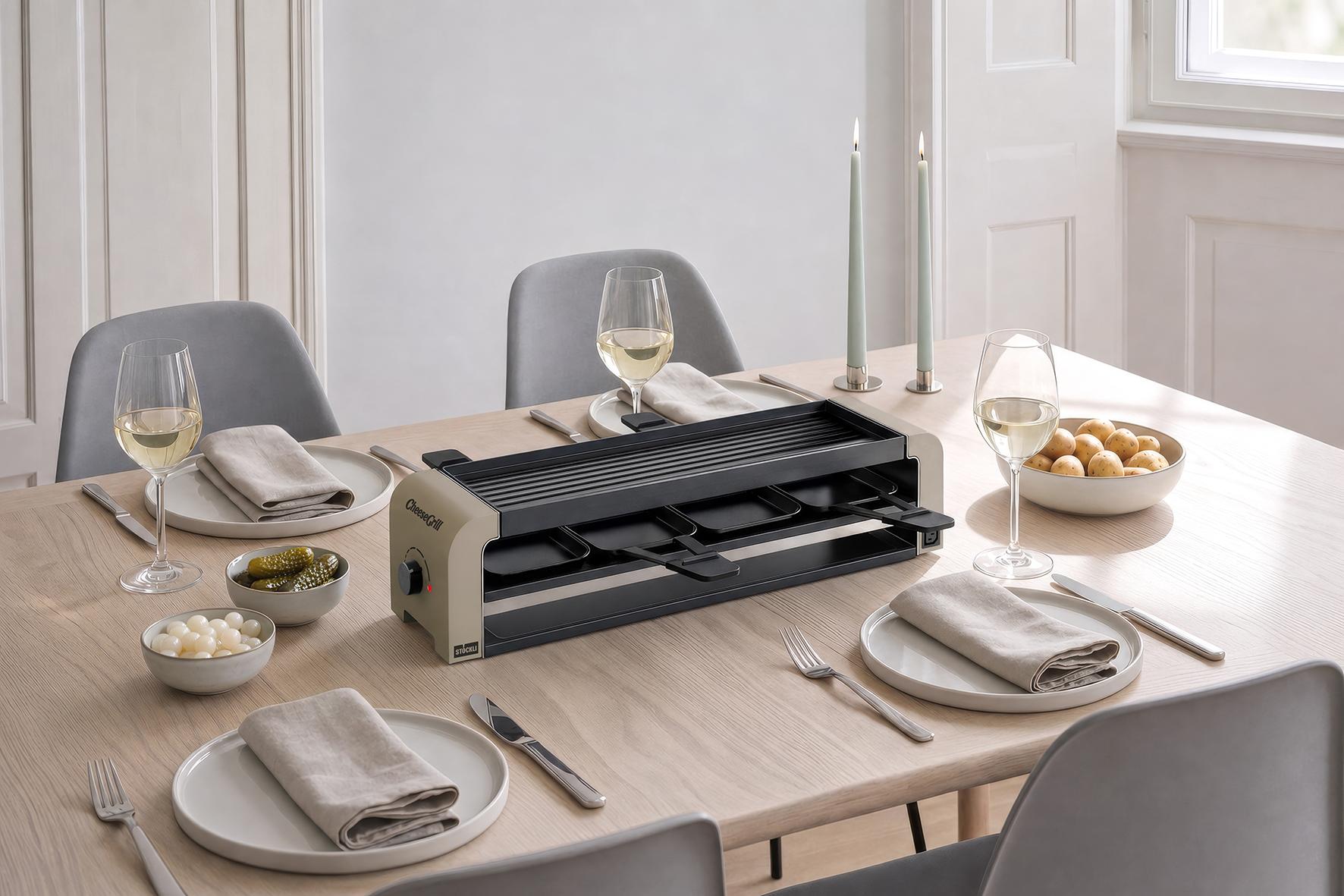 Stöckli CheeseGrill 4 Connect Ivory Gold