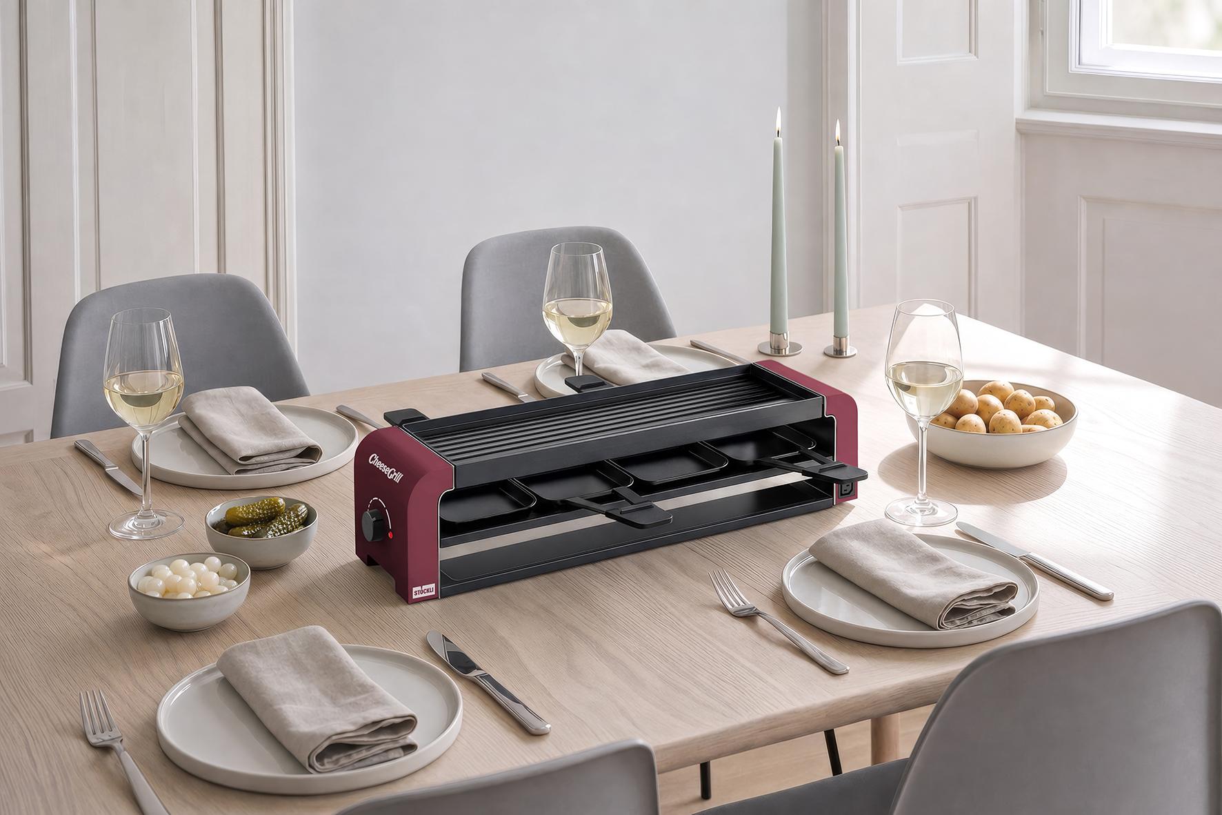 Stöckli CheeseGrill 4 Connect Merlot Red