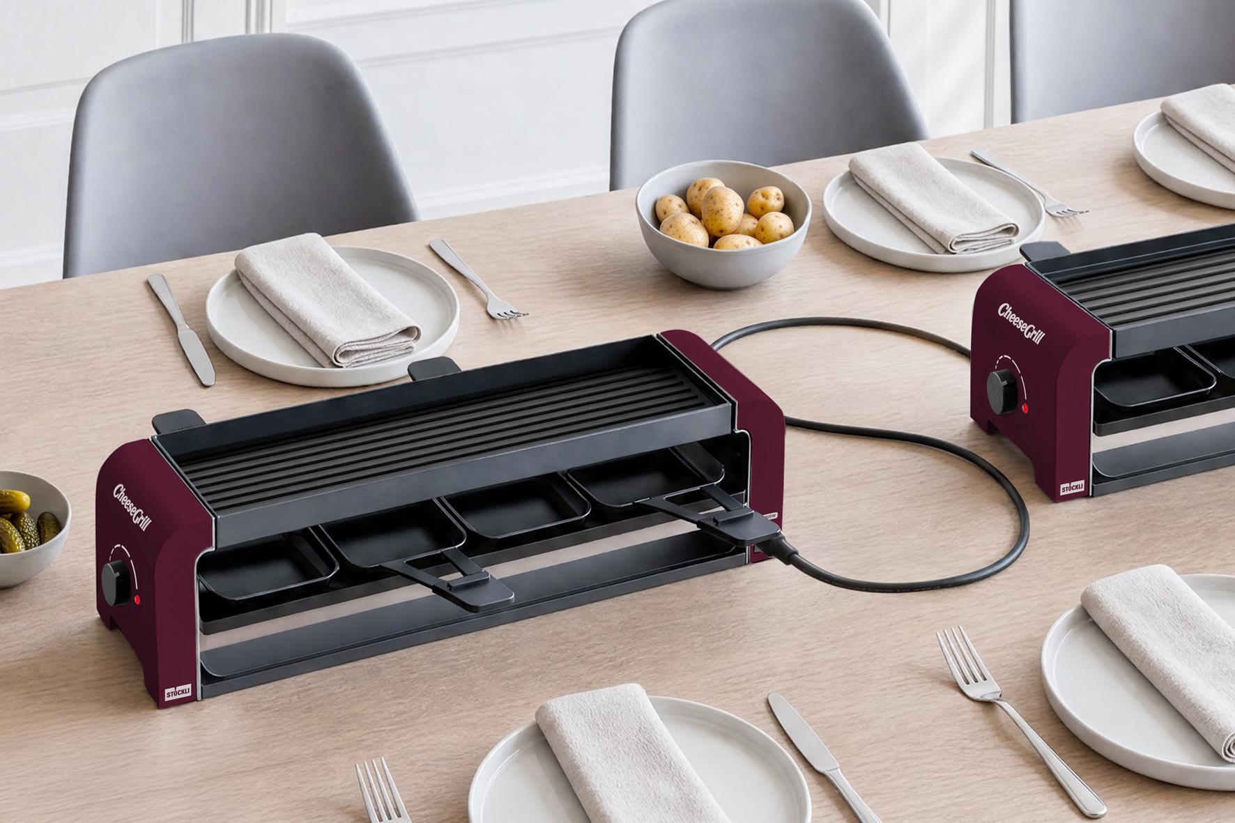 Stöckli CheeseGrill 4 Connect Merlot Red