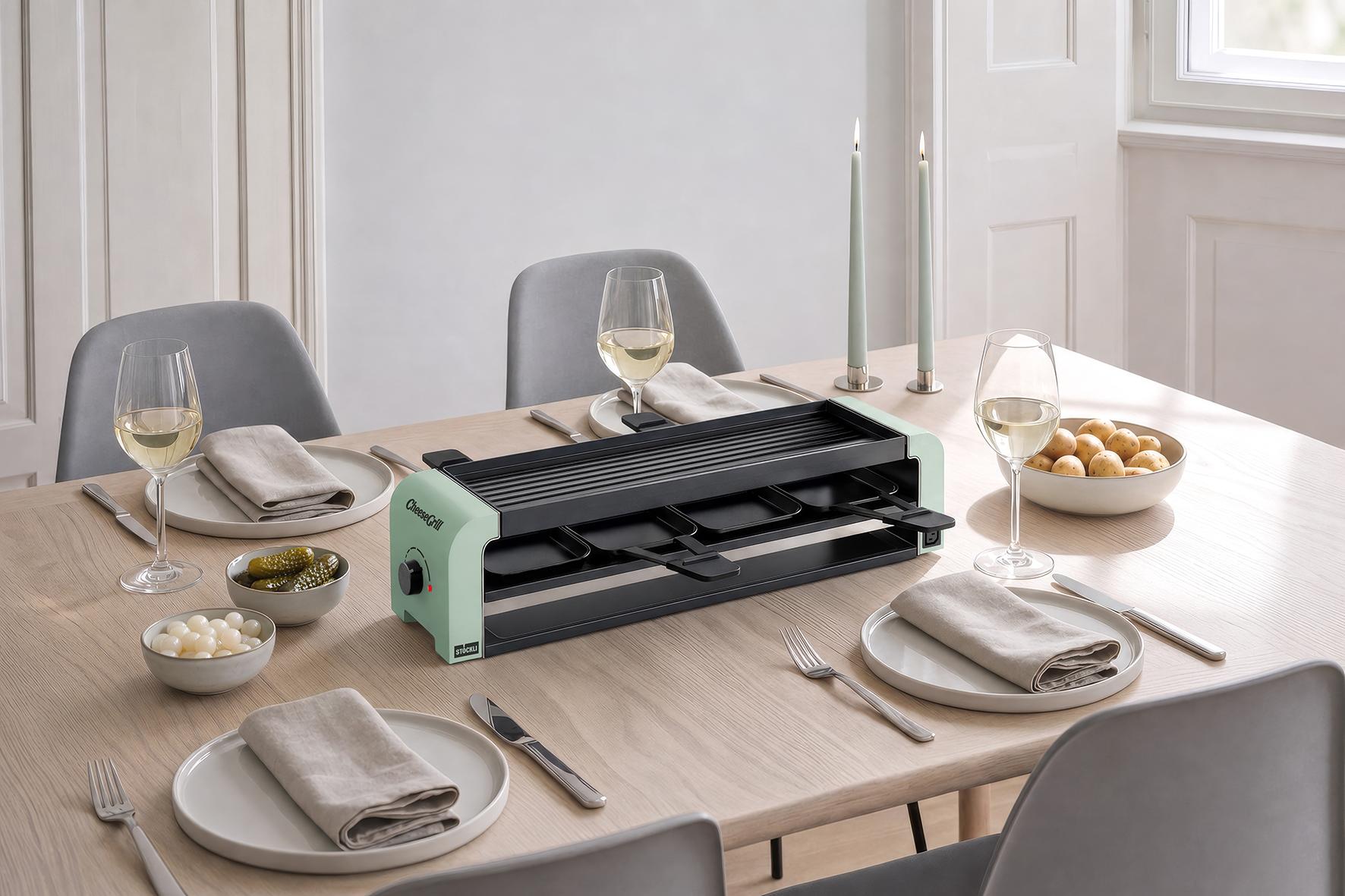 Stöckli CheeseGrill 4 Connect Mint Green