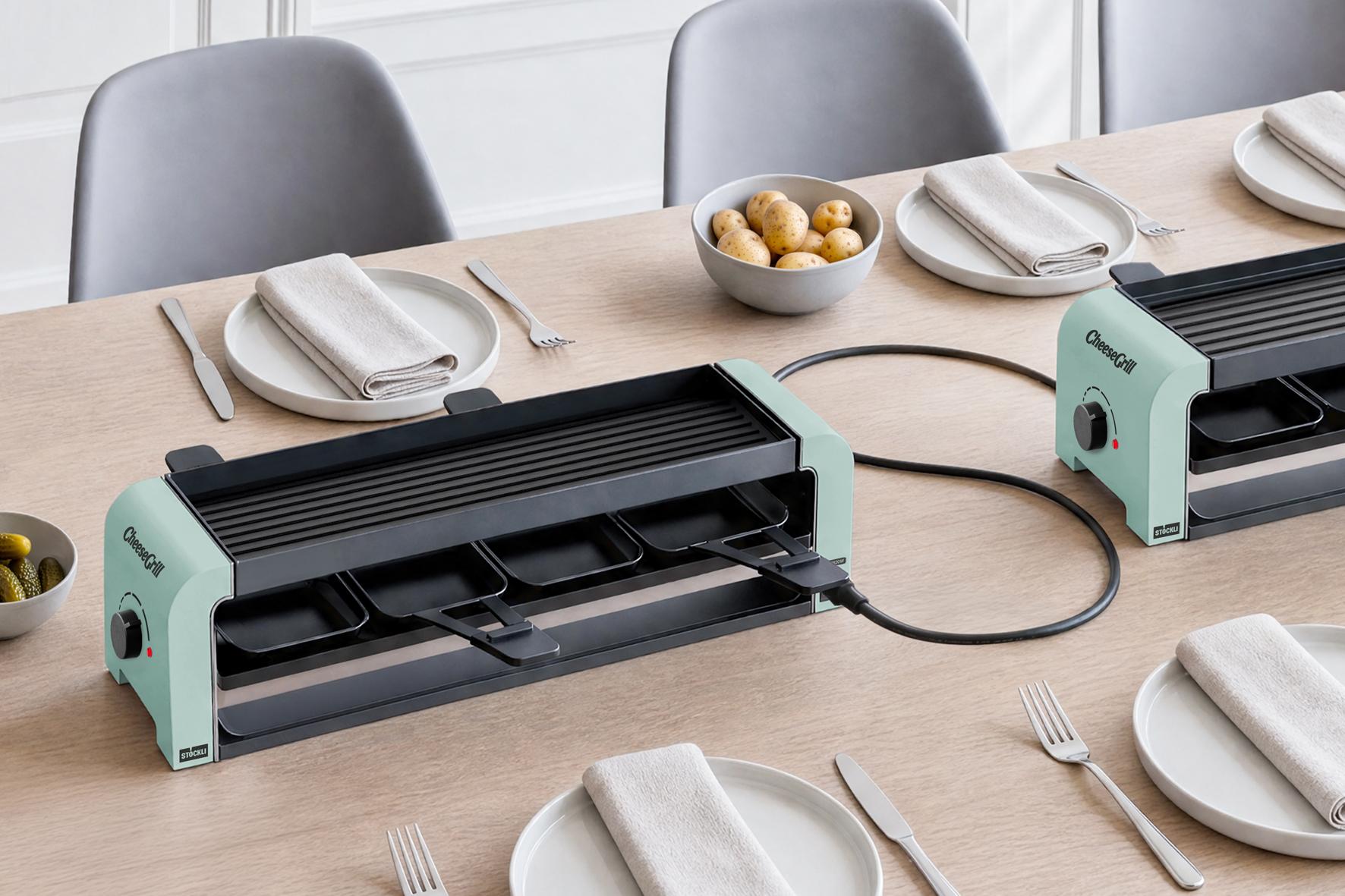 Stöckli CheeseGrill 4 Connect Mint Green