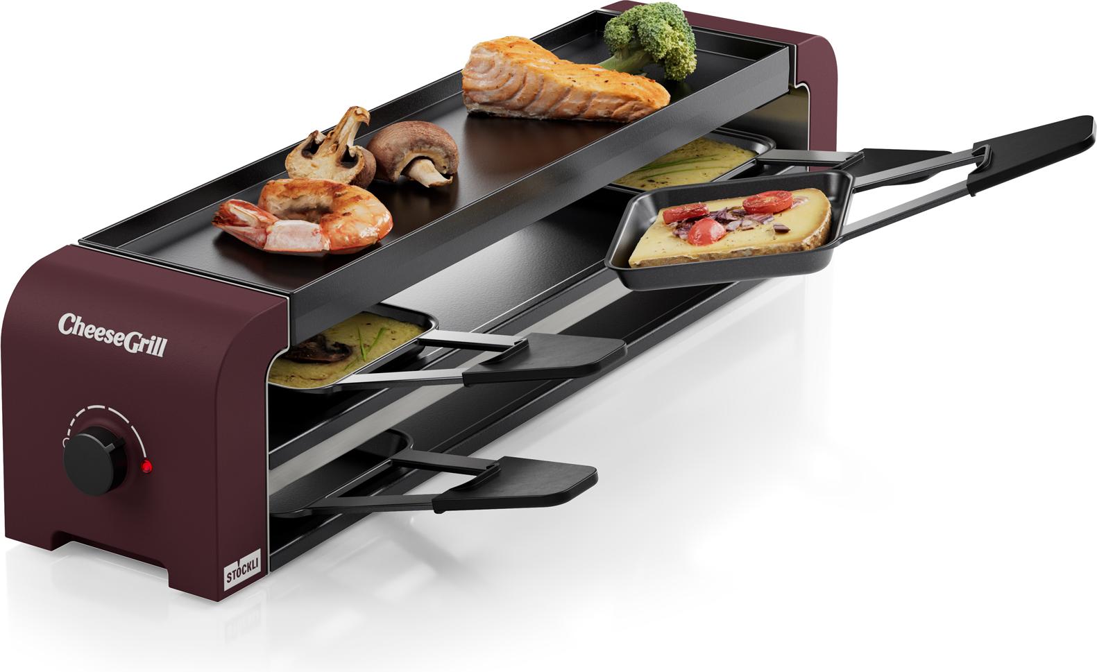Stöckli CheeseGrill 4 Merlot Red