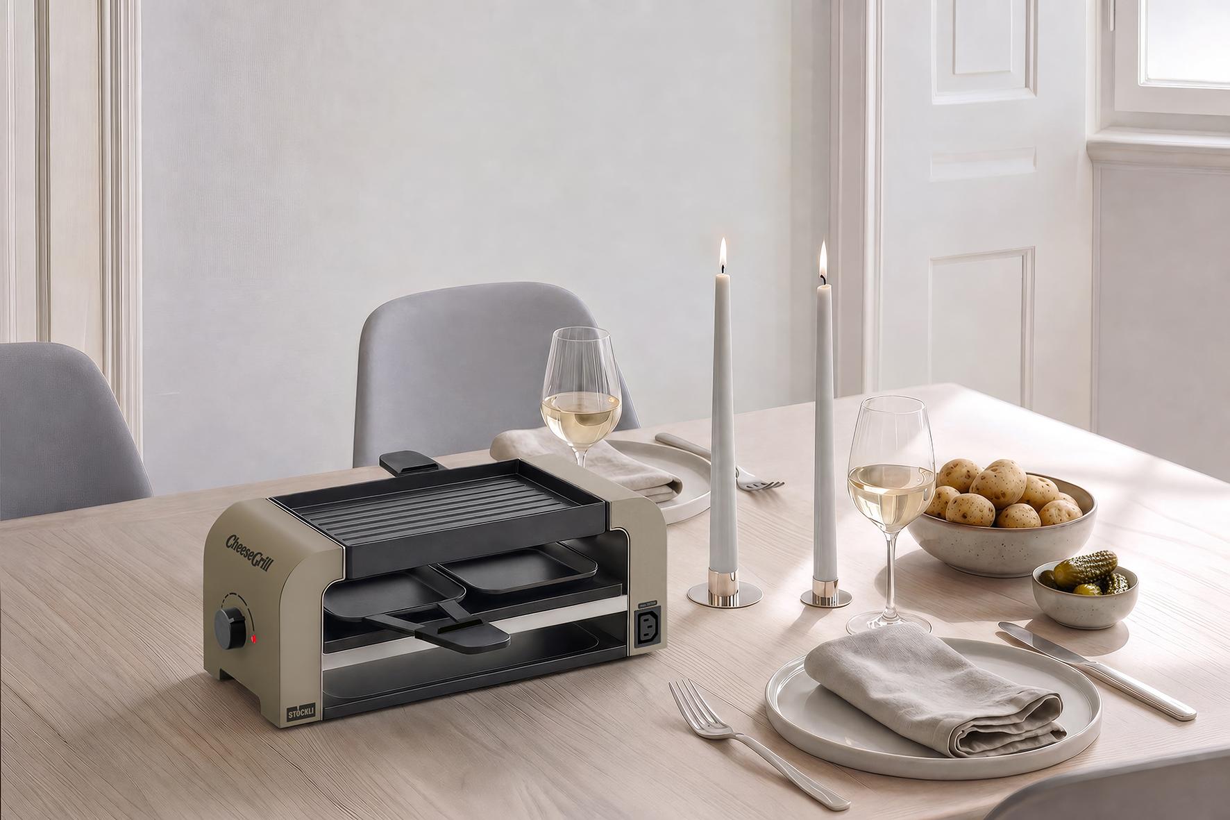 Stöckli CheeseGrill 2 Connect Ivory Gold