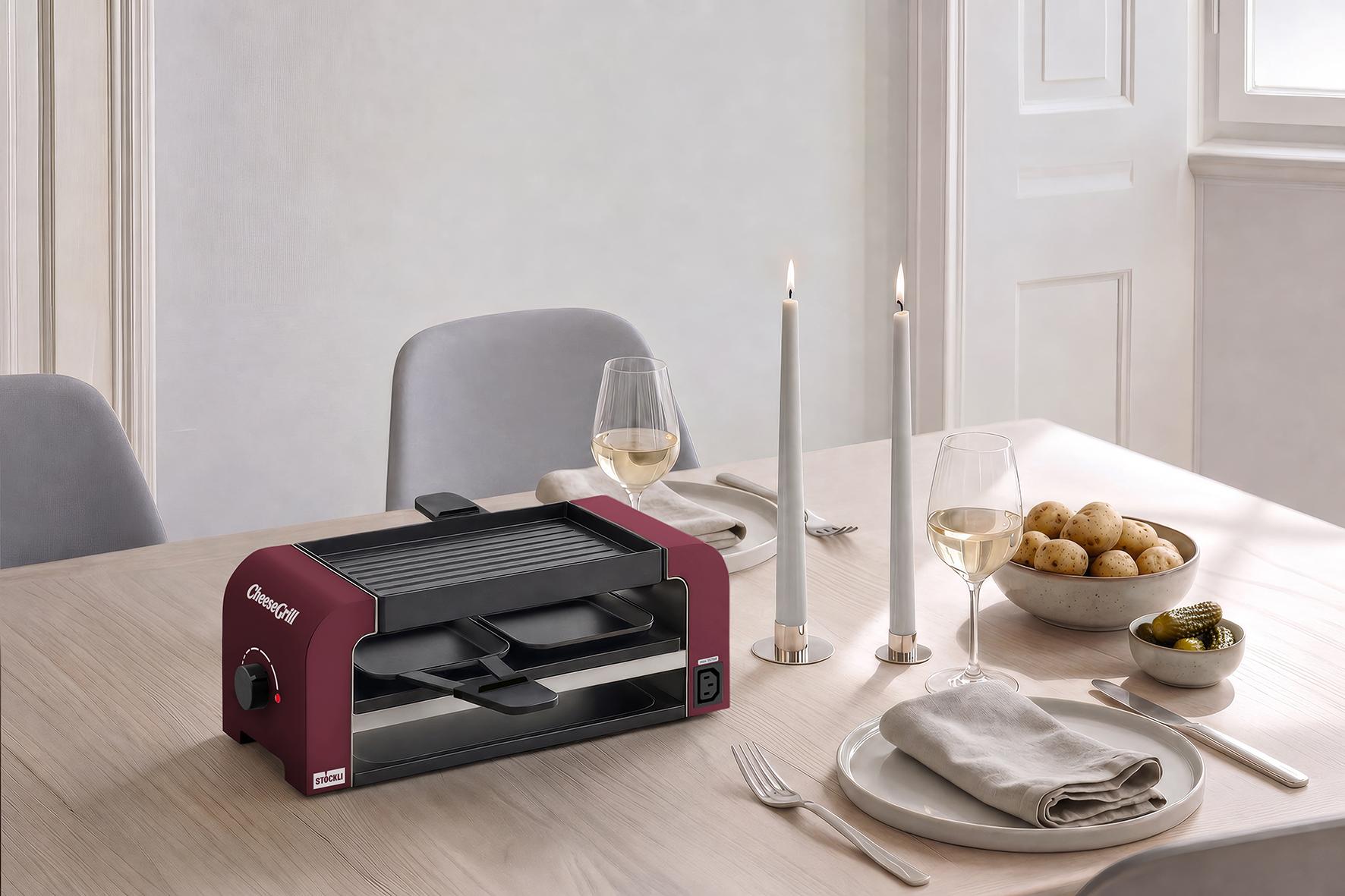 Stöckli CheeseGrill 2 Connect Merlot Red