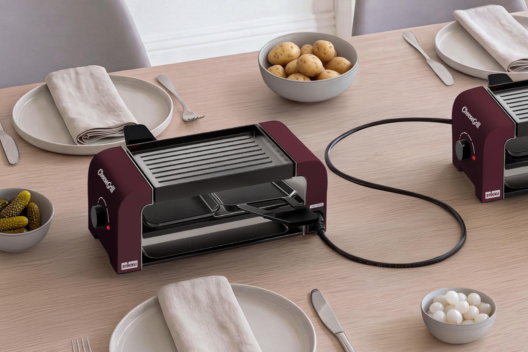 Stöckli CheeseGrill 2 Connect Merlot Red