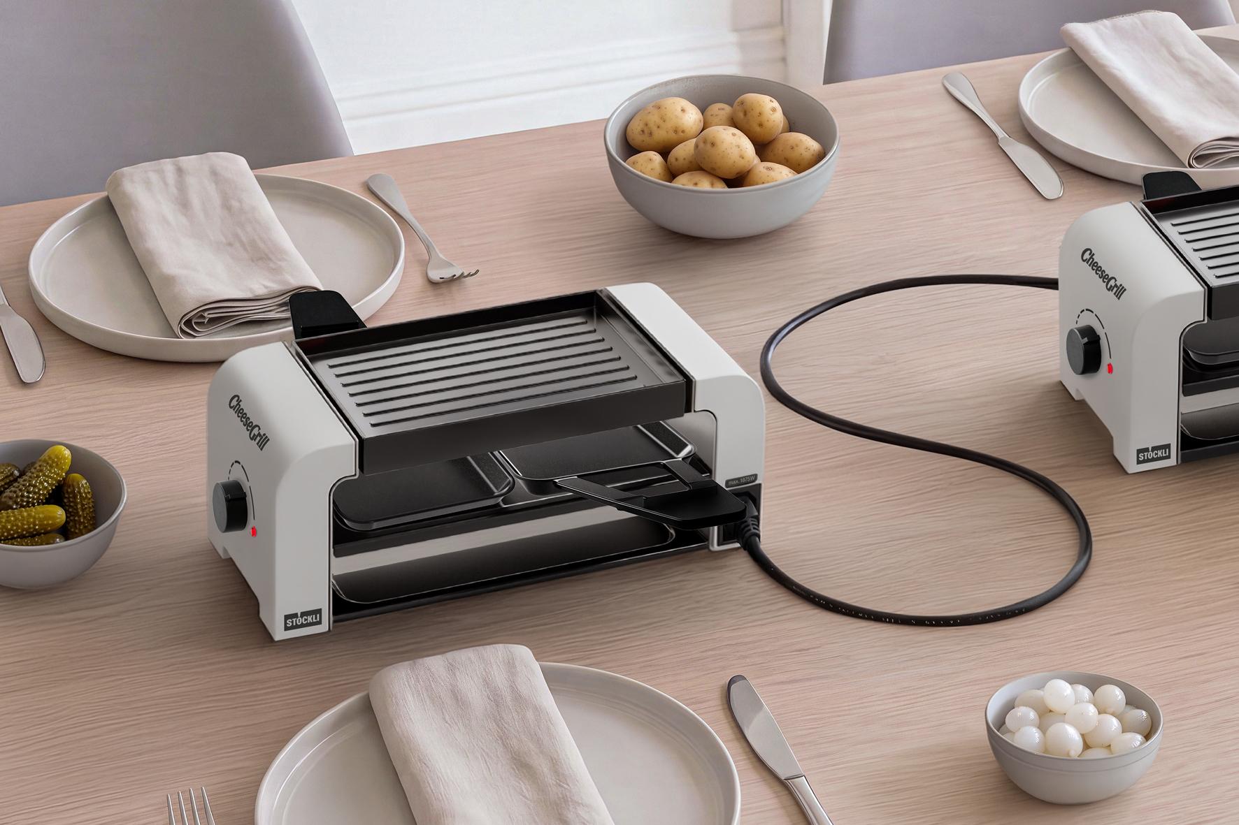 Stöckli CheeseGrill 2 Connect White