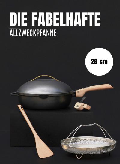 Cookut La Fabuleuse 24cm 8-in-1 Pfanne schwarz
