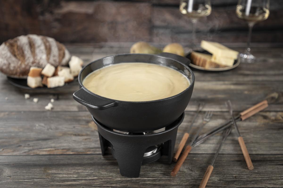 Kuhn Rikon Glacier Käse- und Fleischfondueset