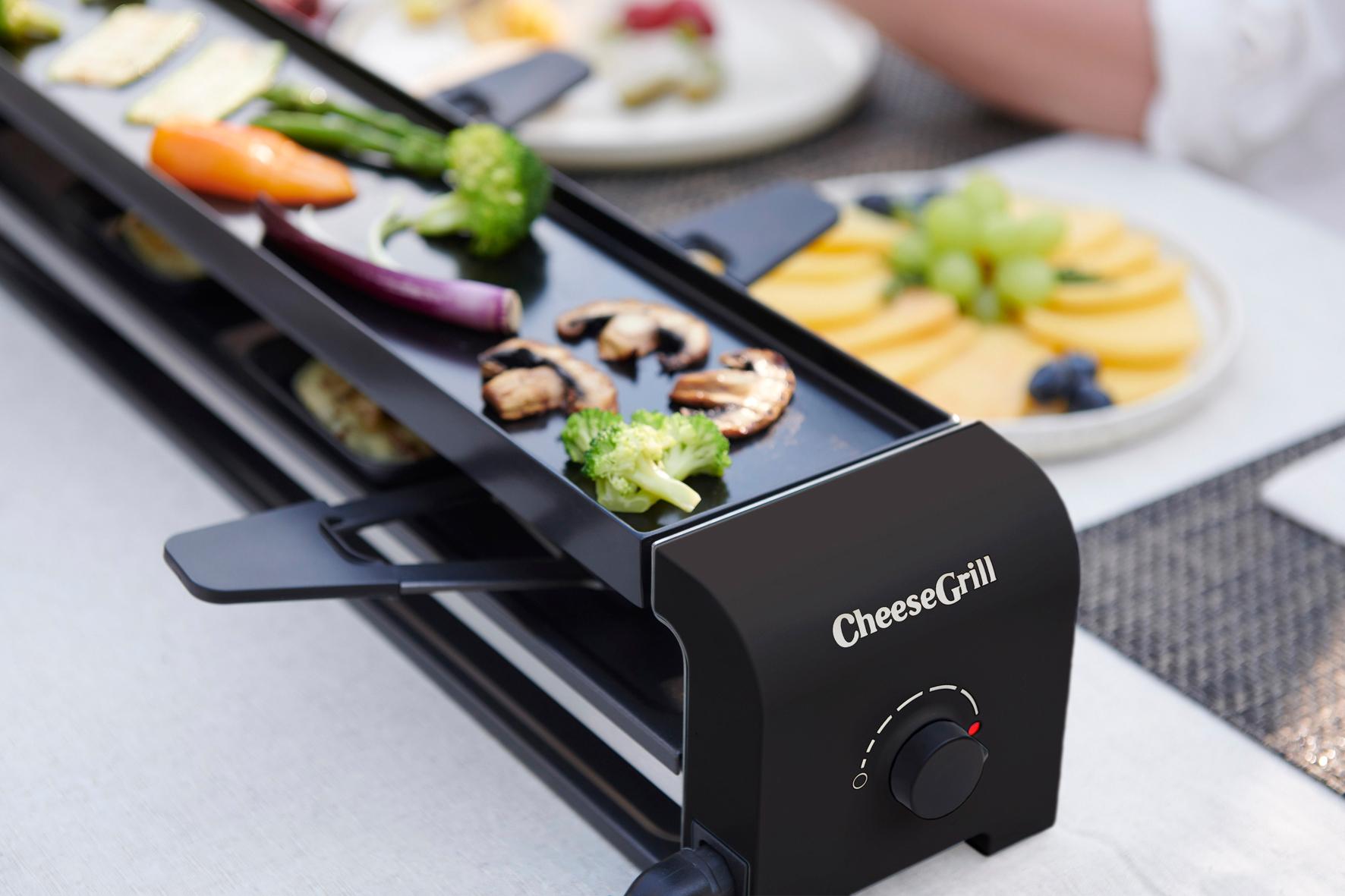 Stöckli CheeseGrill 4 Connect Set black