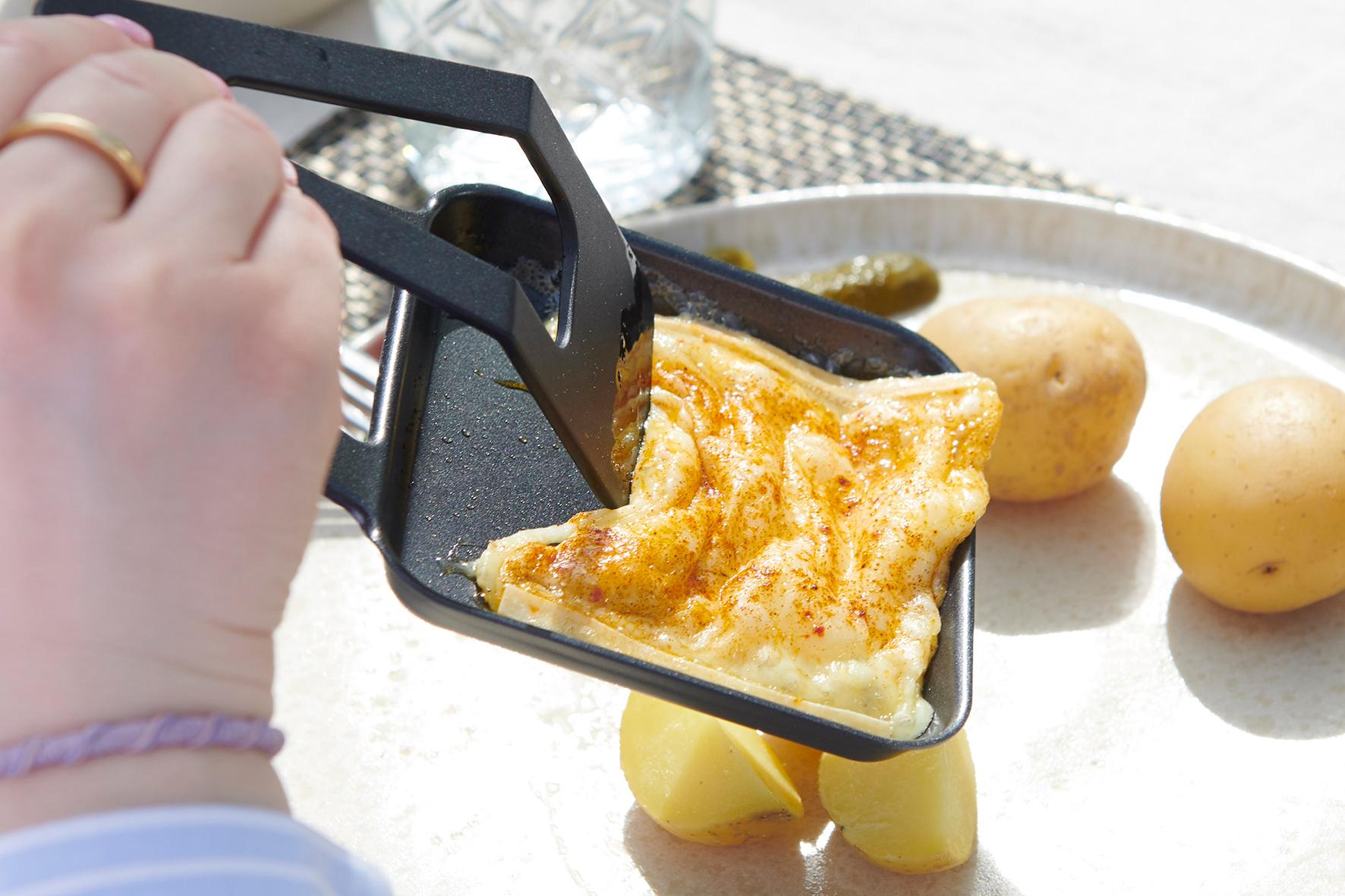 Stöckli CheeseGrill 2 Connect Set black