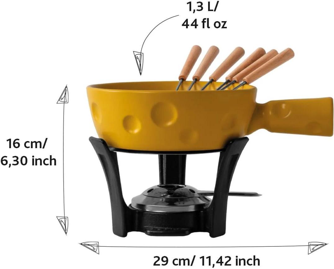 Boska Fondue-Set Super Cheesy 1.3 l