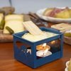 Cookut Yeti blau Teelicht Raclette