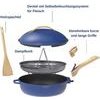 Cookut La Fabuleuse 28cm 8-in-1 Pfanne blau