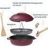 Cookut La Fabuleuse 28cm 8-in-1 Pfanne rot