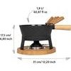 Boska Cheese Fondue-Set Pro L