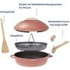 Cookut La Fabuleuse 24cm 8-in-1 Pfanne rosa