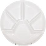 Nouvel Racly Fleischfondue-Teller weiß