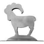 Steinlin Serviettenhalter Steinbock Chromstahl 12 cm