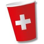 Swiss Finest Becher Schweizer Kreuz 10 Stück 0.2l