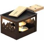 Cookut Yeti schwarz Teelicht Raclette