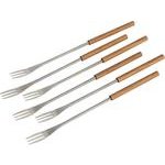 Kuhn Rikon Käsefonduegabeln Eichenholz 6er Set