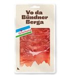Grischuna Bündner Rohschinken fein geschnitten 100g