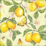 Swiss Finest Servietten Fresh Lemons 20 Stück