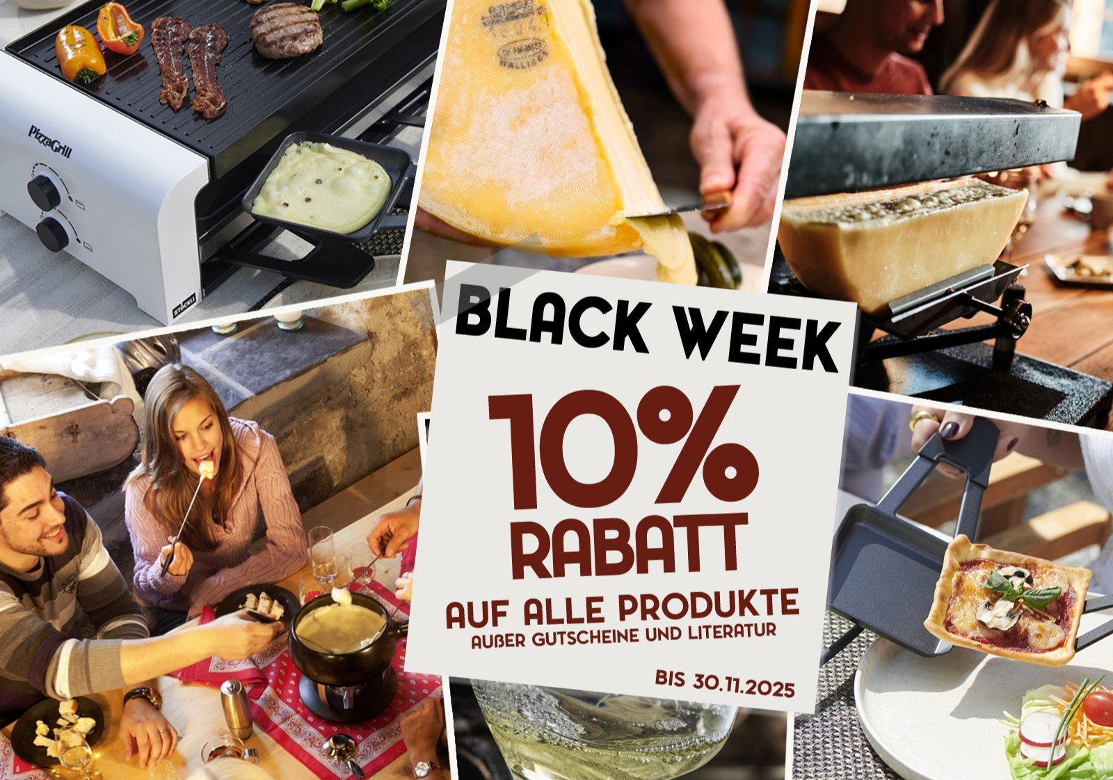 Black Week - 10% Rabatt auf alles*